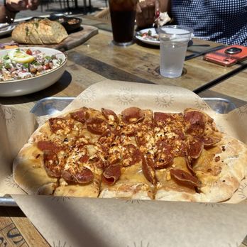 Miramonte Winery - Oaxacan Honey & Pepperoni Flatbread - Wineries Near Me - Temecula, California Miramonte Winery - Oaxacan Honey & Pepperoni Flatbread - Wineries Near Me - Temecula, California