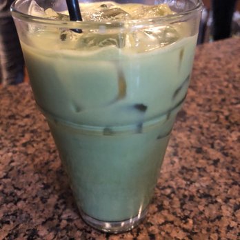 Agora - Iced matcha latte - Coffee & Tea Near Me - Houston, Texas Agora - Iced matcha latte - Coffee & Tea Near Me - Houston, Texas
