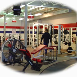 American Health Fitness Center - Free Weight Area