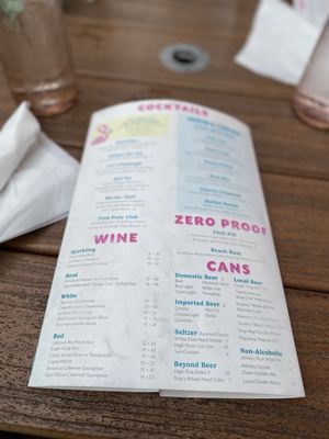 Menu photo 1 Pinky's on the Beach Folly Beach, SC Menu photo 1 Pinky's on the Beach Folly Beach, SC