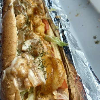 Gilben's Bakery - Fried Shrimp GP Po' Boy - Bakeries Near Me - Philadelphia, Pennsylvania