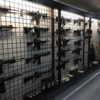 Dreadnought Comics - The airsoft display at the shop - Hobby Shops Near Me - Phoenix, Arizona