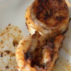 Rockin' S Bar & Grill - Blackened Shrimp, this was extra and I forgot to take a photo of the plate. Up close and personal...