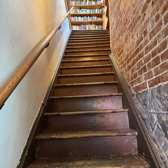 Prospero's Books - Heading upstairs! The only downside is it could be challenging for those who have mobility issues. - Bookstores Near Me - Kansas City, Missouri Prospero's Books - Heading upstairs! The only downside is it could be challenging for those who have mobility issues. - Bookstores Near Me - Kansas City, Missouri