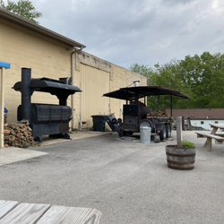 Old Route 51 South BBQ - The meat smokers