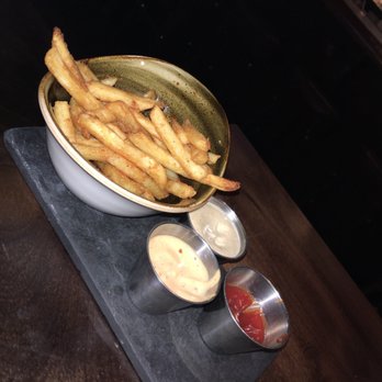 Bartlett Hall - French fries with house beer mustard, chipotle citrus aioli, ketchup - Breweries Near Me - San Francisco, California Bartlett Hall - French fries with house beer mustard, chipotle citrus aioli, ketchup - Breweries Near Me - San Francisco, California