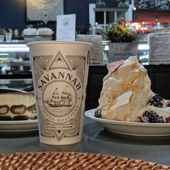 Savannah Coffee Roasters - Pavlova and tiramisu - Coffee & Tea Near Me - Savannah, Georgia