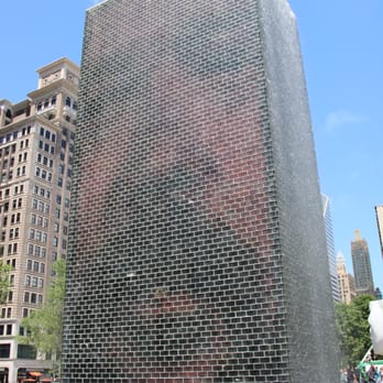 Crown Fountain - Public Art Near Me - Chicago, Illinois