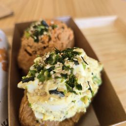 Spicy Tuna Salad Onigiri