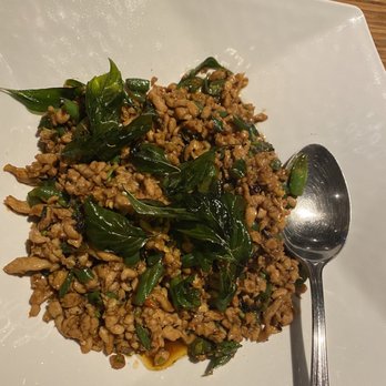 Sumran Thai Cuisine - Pad Ka Pow (chicken) - Thai Near Me - Westminster, California