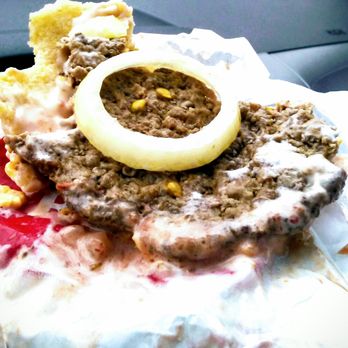 Carl's Jr - Photo enhanced...doesn't matter. The meat is so weird looking At least to me! - Fast Food Near Me - Scotts Valley, California Carl's Jr - Photo enhanced...doesn't matter. The meat is so weird looking At least to me! - Fast Food Near Me - Scotts Valley, California