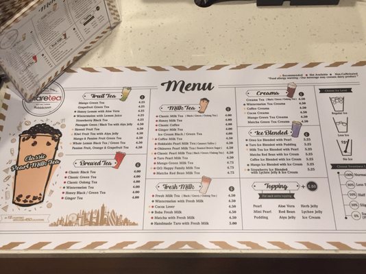 Menu photo 6 Sharetea San Mateo, CA