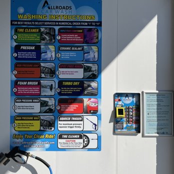 Allroads Car Wash - Self service bays have been renovated. New pay meter and signage installed. - Car Wash Near Me - Naugatuck, Connecticut Allroads Car Wash - Self service bays have been renovated. New pay meter and signage installed. - Car Wash Near Me - Naugatuck, Connecticut