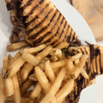 Seventy Six - Fort Apache - Takeout French dip panini with fries - New American Near Me - Las Vegas, Nevada Seventy Six - Fort Apache - Takeout French dip panini with fries - New American Near Me - Las Vegas, Nevada