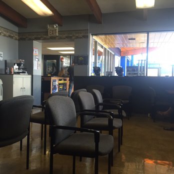 Callahan's Muffler & Brake - Seating area-- you have to wait this guy is awesome and always booked - Auto Repair Near Me - Pontiac, Michigan Callahan's Muffler & Brake - Seating area-- you have to wait this guy is awesome and always booked - Auto Repair Near Me - Pontiac, Michigan