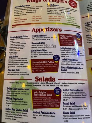 Menu photo 3 Toot's Restaurant Murfreesboro, TN