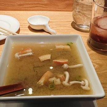 Yellowtail Sushi Bar & Steak - Miso soup was excellent - Sushi Bars Near Me - Dallas, Texas Yellowtail Sushi Bar & Steak - Miso soup was excellent - Sushi Bars Near Me - Dallas, Texas
