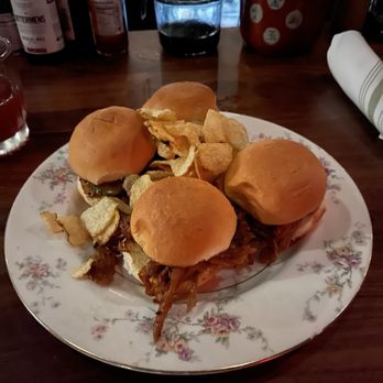 Conspiracy - Pork sliders - Cocktail Bars Near Me - Middletown, Connecticut