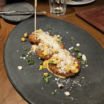 Paddlefish - Fried green tomatoes - best bite of the night. - Seafood Near Me - Orlando, Florida Paddlefish - Fried green tomatoes - best bite of the night. - Seafood Near Me - Orlando, Florida