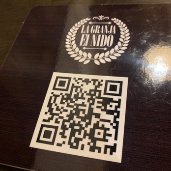 La Granja El Nido - a qr code on a table - Salvadoran Near Me - Katy, Texas La Granja El Nido - a qr code on a table - Salvadoran Near Me - Katy, Texas