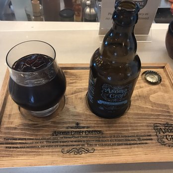 Aroma Craft Coffee - Cold brew coffee served on a specialized wooden board! - Coffee Roasteries Near Me - Walnut, California Aroma Craft Coffee - Cold brew coffee served on a specialized wooden board! - Coffee Roasteries Near Me - Walnut, California