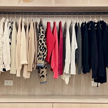 Blissfully Organized - Of course we color code closets too - Home Organization Near Me Blissfully Organized - Of course we color code closets too - Home Organization Near Me