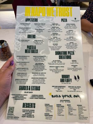 Menu photo 2 NAPO Today's Pizza McAllen, TX Menu photo 2 NAPO Today's Pizza McAllen, TX