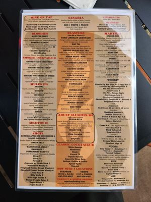 Menu photo 8 Bonfire Tempe, AZ