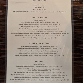 La Cosecha Bar + Restaurant - Menu - Spanish Near Me - Paso Robles, California
