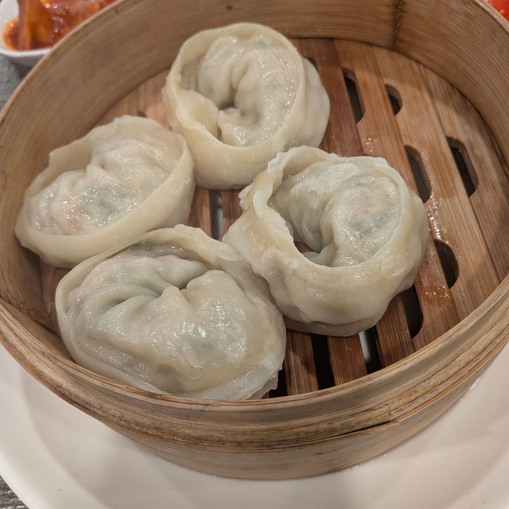Steamed mandu Steamed mandu