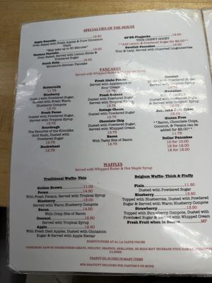 Menu photo 2 The Original Pancake House Placentia, CA Menu photo 2 The Original Pancake House Placentia, CA