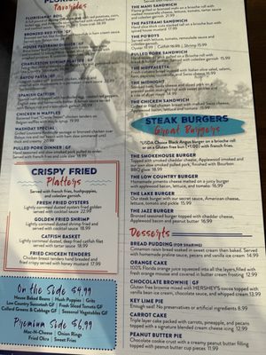 Menu photo 2 Ski Beach Bar and Grill Leesburg, FL