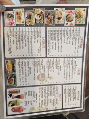 Menu photo 1 Pho Almaden San Jose, CA