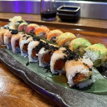 Mikado Sushi - Front: Drama Queen Roll Back: Las Vegas Roll - Ramen Near Me - Orlando, Florida Mikado Sushi - Front: Drama Queen Roll Back: Las Vegas Roll - Ramen Near Me - Orlando, Florida