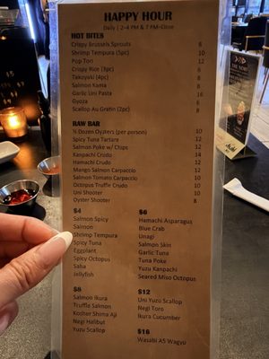 Menu photo 1 The Nori Las Vegas, NV Menu photo 1 The Nori Las Vegas, NV