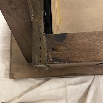 Two Men and a Truck Moving - Supposedly fixed the damage. I haven't stood the desk up since it is very unstable - Movers Near Me - New Castle, Delaware Two Men and a Truck Moving - Supposedly fixed the damage. I haven't stood the desk up since it is very unstable - Movers Near Me - New Castle, Delaware