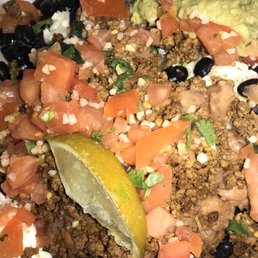 Beef or Chicken Taco Salad