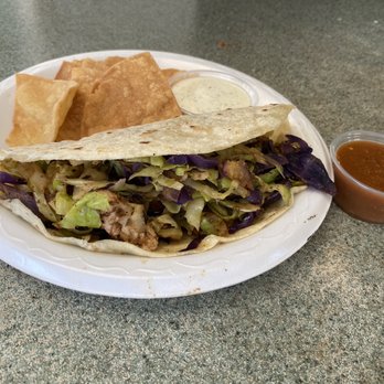 Island Taco - Wasabi Ahi Taco - Hawaiian Near Me - Waimea, Hawaii
