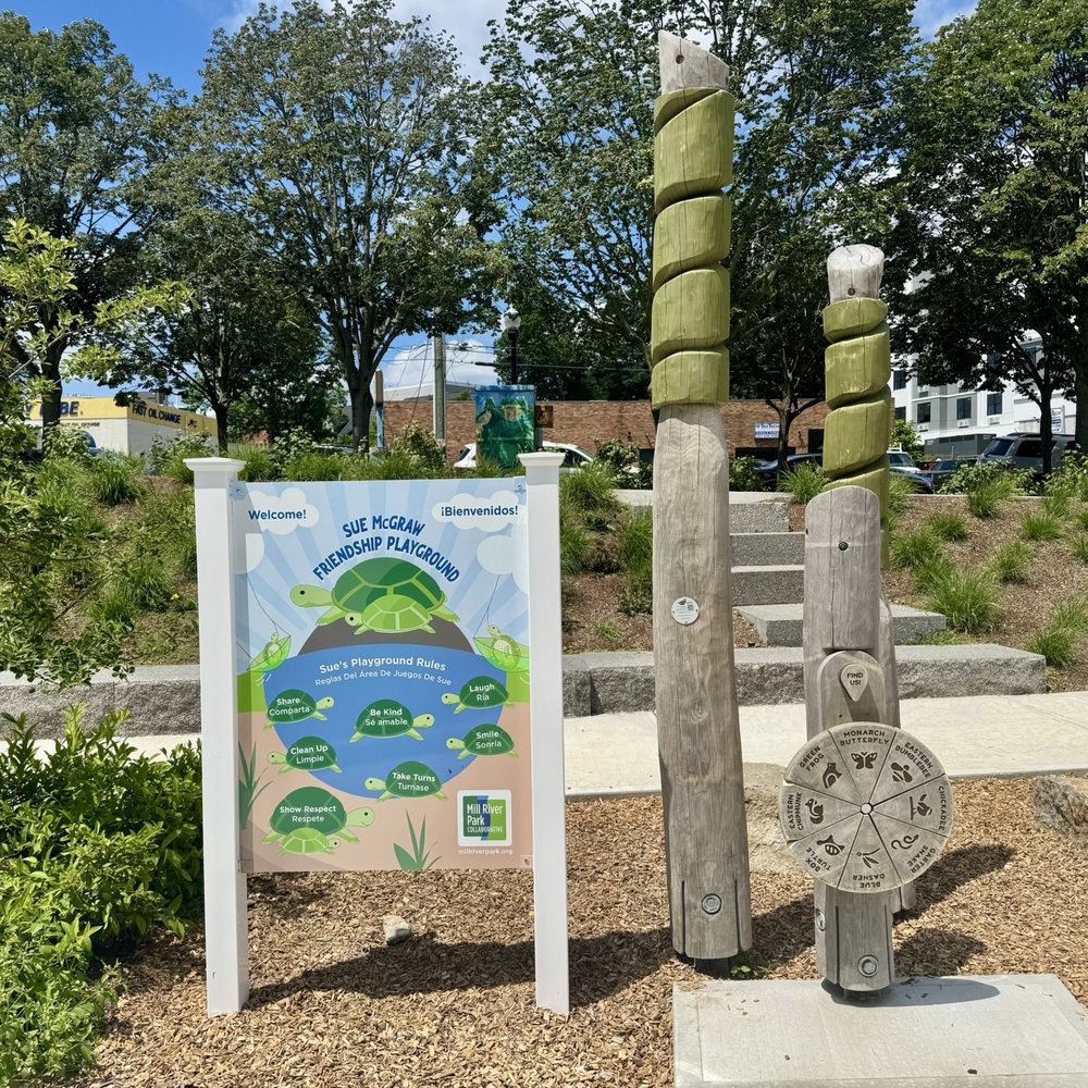 Mill River Park - Sue McGraw Friendship Playground - Parks Near Me - Stamford, Connecticut Mill River Park - Sue McGraw Friendship Playground - Parks Near Me - Stamford, Connecticut