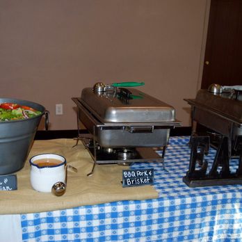 Thyme To Eat - a buffet table with food on it - Caterers Near Me Thyme To Eat - a buffet table with food on it - Caterers Near Me
