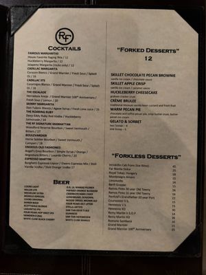 Menu photo 2 Roaring Fork Scottsdale, AZ