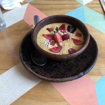 Casa Taviche - Mango mousse - Mexican Near Me - Oaxaca, OAX Casa Taviche - Mango mousse - Mexican Near Me - Oaxaca, OAX