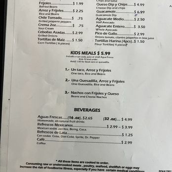 El Taco Jalisco - Menu - Mexican Near Me - Buford, Georgia
