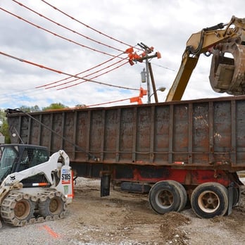 Premier Demolition - Loading out our dump trailer - Demolition Services Near Me - St. Louis, Missouri