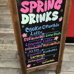 Glaze Donuts - Spring Drink Menu