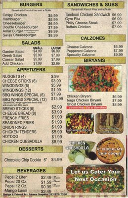 Menu photo 6 Amar Pizza Hamtramck, MI