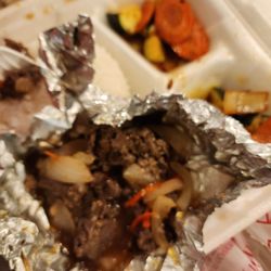Red Ninja Sushi & Korean - Bulgogi, no kimchi, no lettuce cups, bland and tasteless.