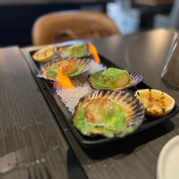 Culprits - Flaming Scallops, delicious! - Steakhouses Near Me - Oklahoma City, Oklahoma