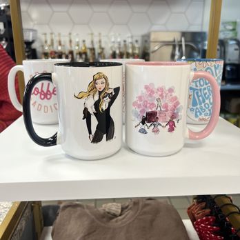 Caffeination Station Coffee - coffee mugs on a shelf - Coffee & Tea Near Me - Lubbock, Texas Caffeination Station Coffee - coffee mugs on a shelf - Coffee & Tea Near Me - Lubbock, Texas