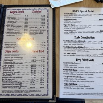 Kyoto Sushi - Menu as of 4/7/26 - Sushi Bars Near Me - San Diego, California Kyoto Sushi - Menu as of 4/7/26 - Sushi Bars Near Me - San Diego, California
